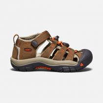 Outdoorix - KEEN Newport H2 Junior Dark Earth / Spicy Orange ORANGE Dětský sandál