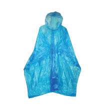 HIGHLANDER raincoat Emergency LDPE poncho blue