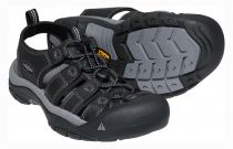 Outdoorix - KEEN Newport Men Black / Steel Grey sandál do nepříznivých podmínek