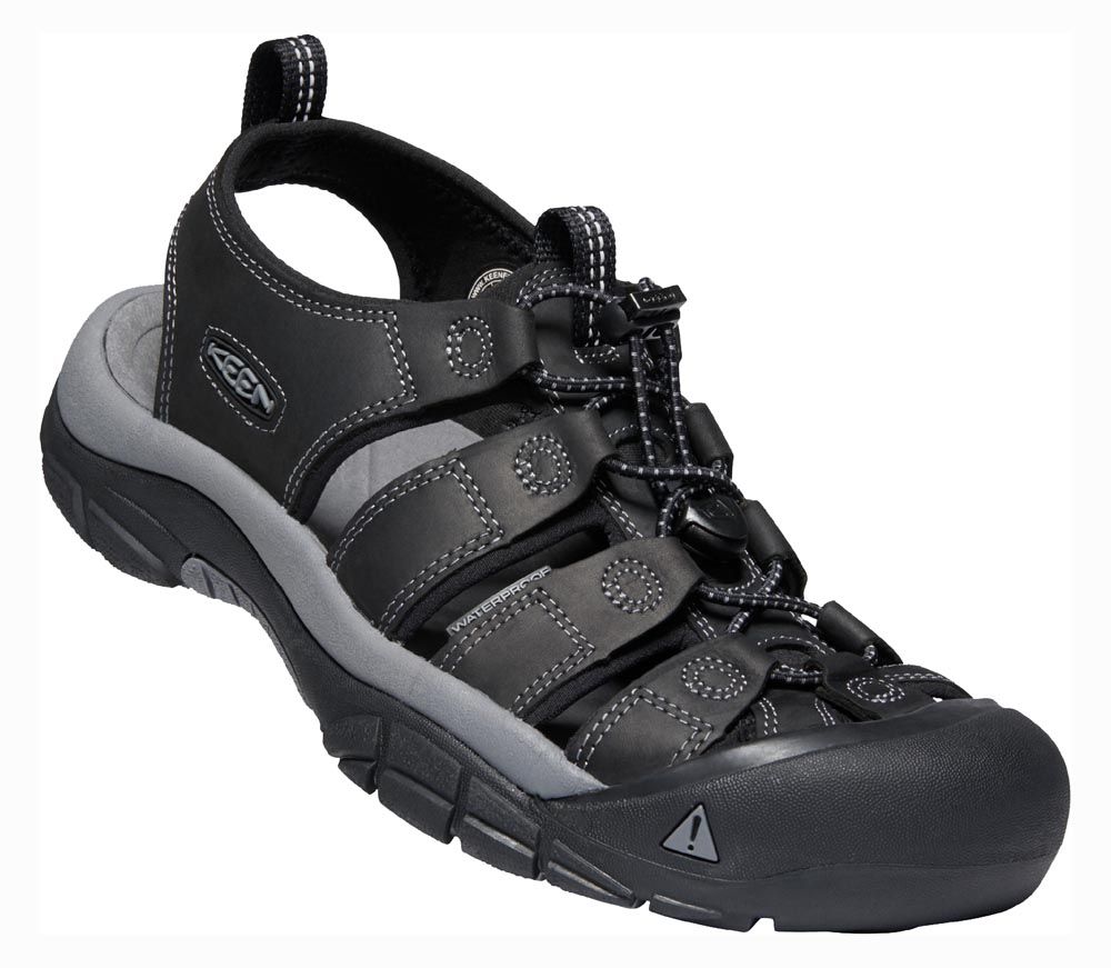 Outdoorix - KEEN Newport Men Black / Steel Grey sandál do nepříznivých podmínek