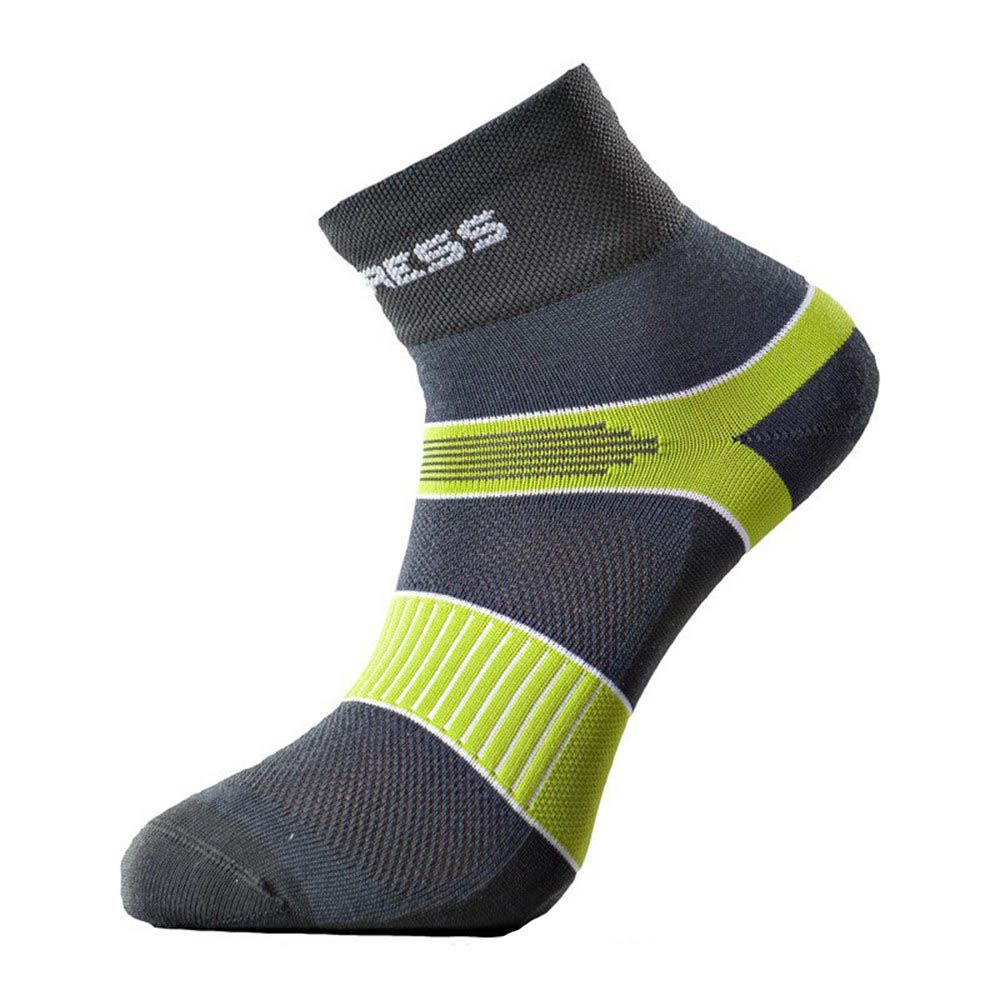 Outdoorix - Progress Cycling cyklistické ponožky šedá/zelená