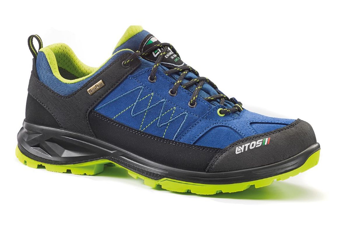 Outdoorix - Lytos Puls low 17 blu limoges-lime WP Trail